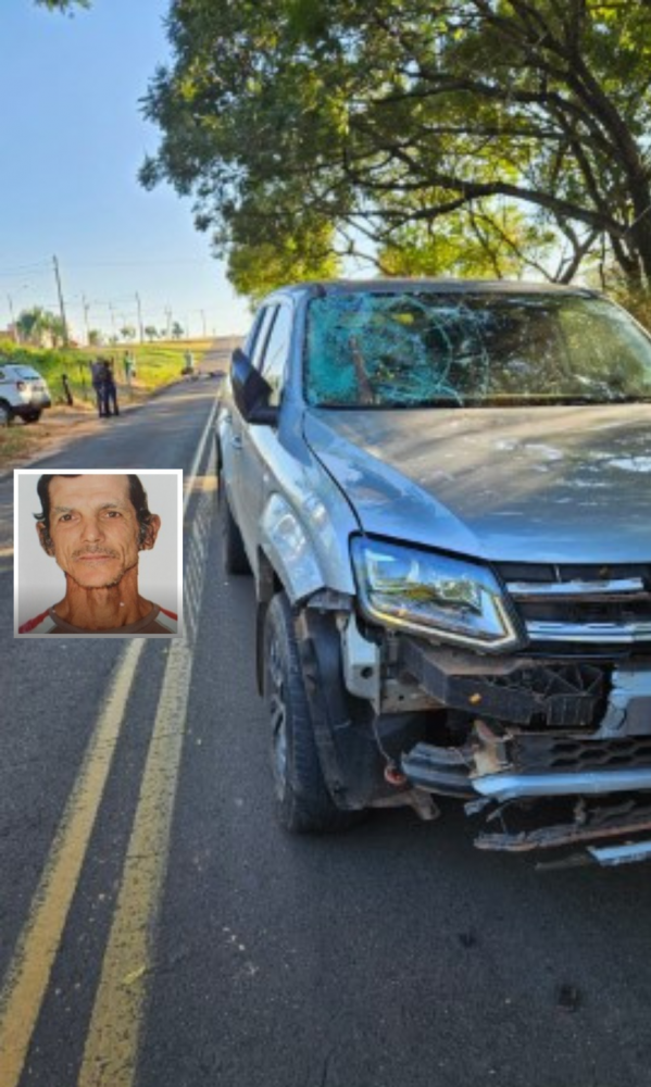 Batida ocorreu na Estrada Doutor Francisco de Assis Martucci, conhecida como Vicinal da Palmeirinhas