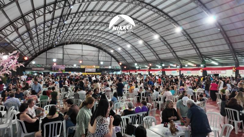 Para atender à demanda gastronômica, foram processadas aproximadamente 10 t de alimentos típicos da culinária japonesa