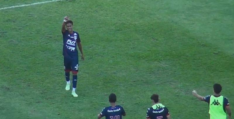Imparável, Grêmio Prudente arrematou o jogo aos 20 da etapa final, com ele, Rocha, o jovem do jogo