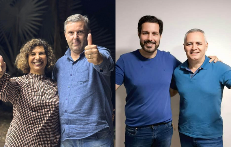 Inês Chiararia e Daniel Polícia disputam Prefeitura com Dr. Giulio Pires e Enfermeiro Pitica