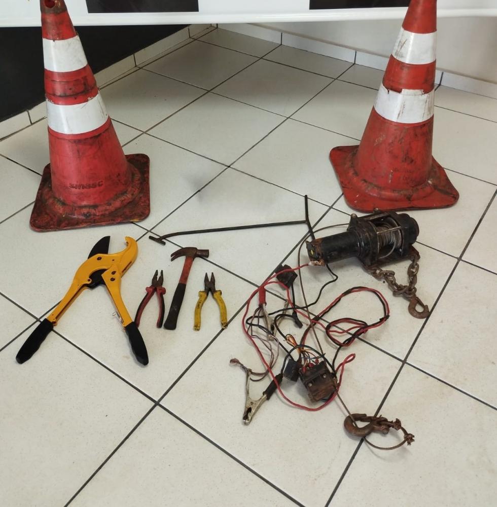 Ferramentas apreendidas apontam para “atuação organizada e com estruturado planejamento”