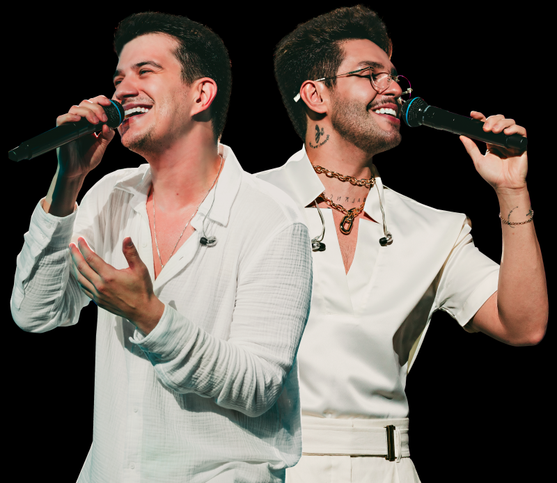 Hugo & Guilherme abre a festa nesta noite