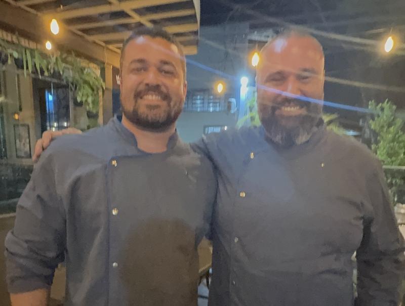 Os chefs do Manú, Gustavo Leonel e André Schwenck