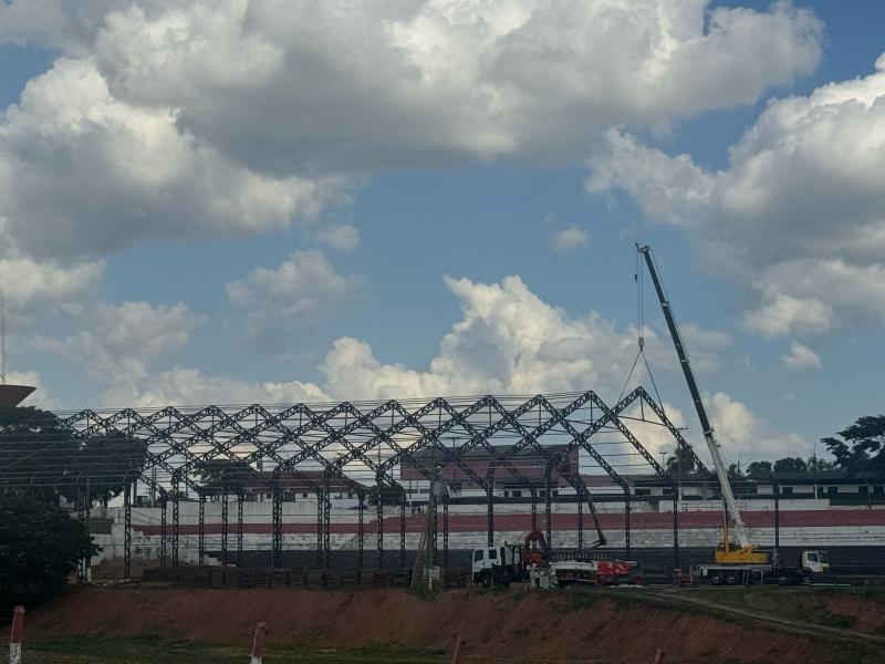 Construção da megaestrutura gera mais de mil empregos diretos e indiretos na região