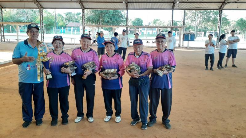 Equipe conquistou a prata na prata na categoria Kooreisha (70 anos)