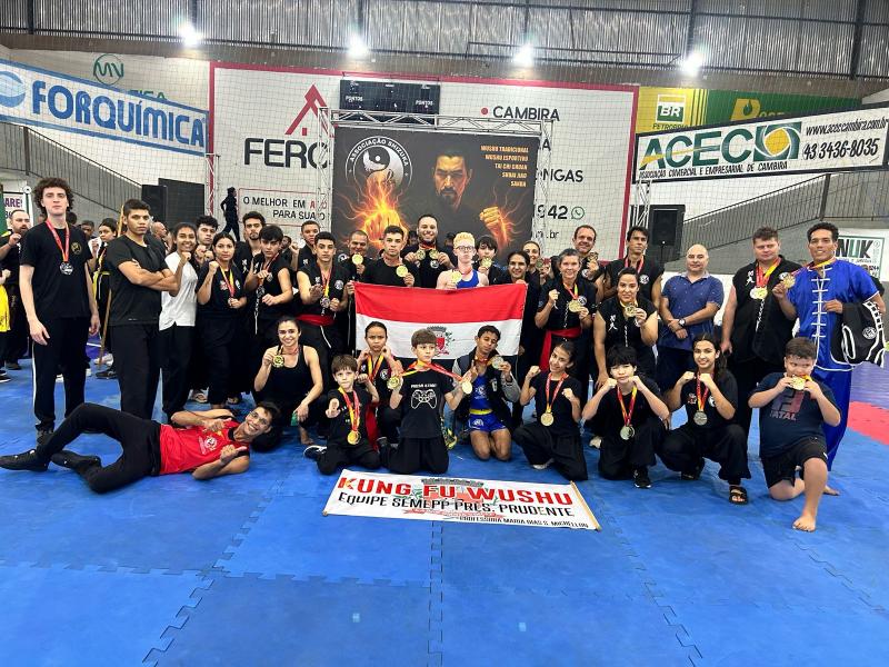 Time da Semepp representou Prudente com 38 atletas, divididos em 4 modalidades