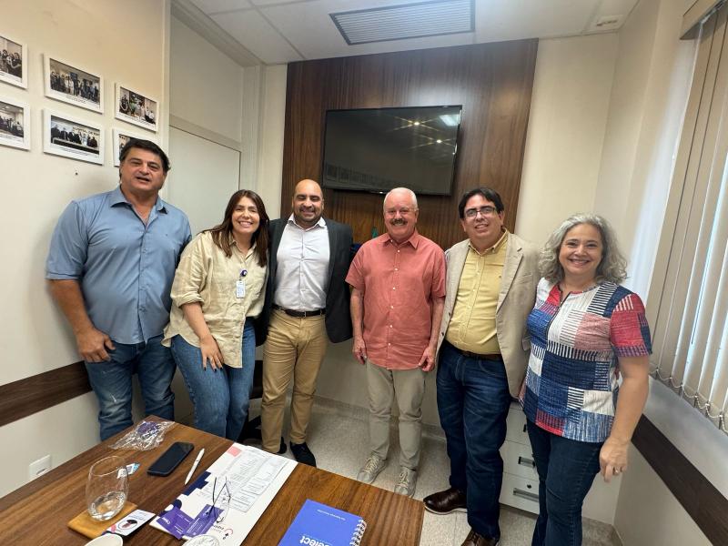 Comitiva fez visita ao Hospital de Esperança 