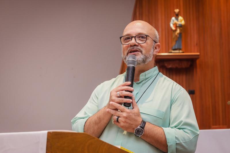 Padre José Gilmar Moreira, da Paróquia São Pedro, de Prudente