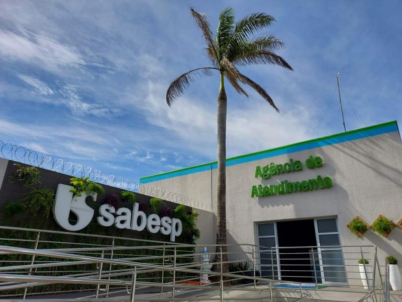 Agência da Sabesp fica na Vila São Jorge, em Prudente