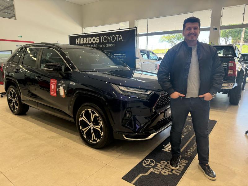 Cristoferson Faria, diretor comercial da Kampai Toyota de Presidente Prudente