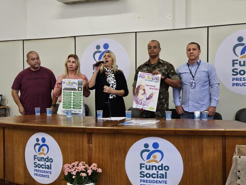 Campanha do Agasalho de 2025 foi lançada nesta segunda