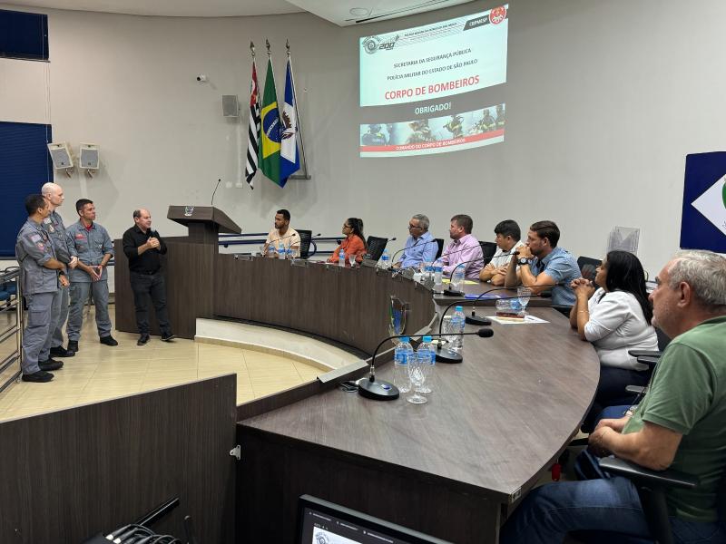 Projeto que prevê instalação de unidade do Corpo de Bombeiros em Álvares Machado foi enviado à Câmara Municipal