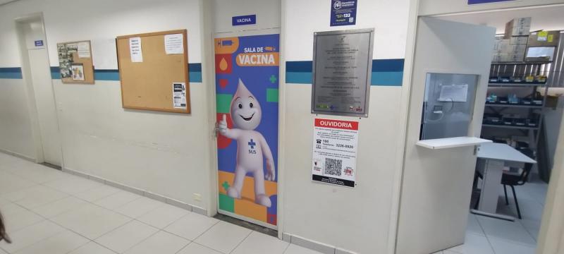 Sala de vacinação da ESF da Vila Marcondes funciona aos sábados
