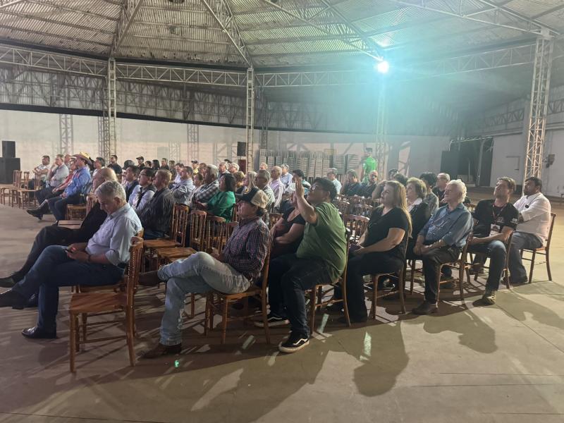 Reunião de prestação de contas do Sindicato Rural ocorreu no Recinto de Exposições Jacob Tosello