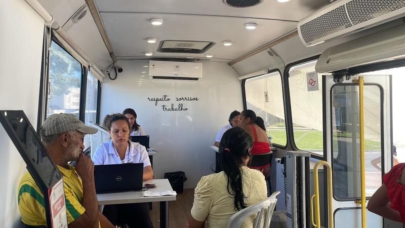 Cidadania Itinerante leva serviços essenciais para Paulicéia