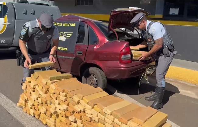 Flagrante foi feito em uma ação conjunta da Polícia Militar Rodoviária com a Polícia Federal