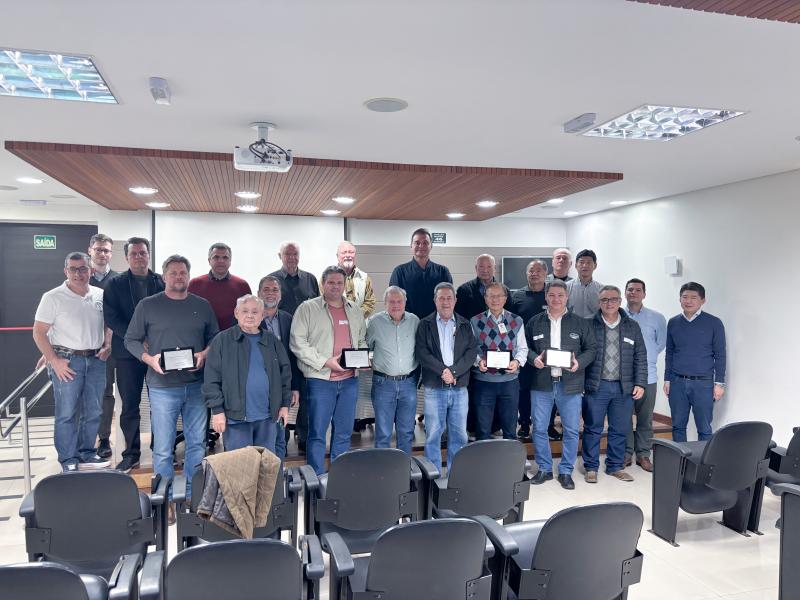 Doadores foram homenageados pelo provedor Itamar