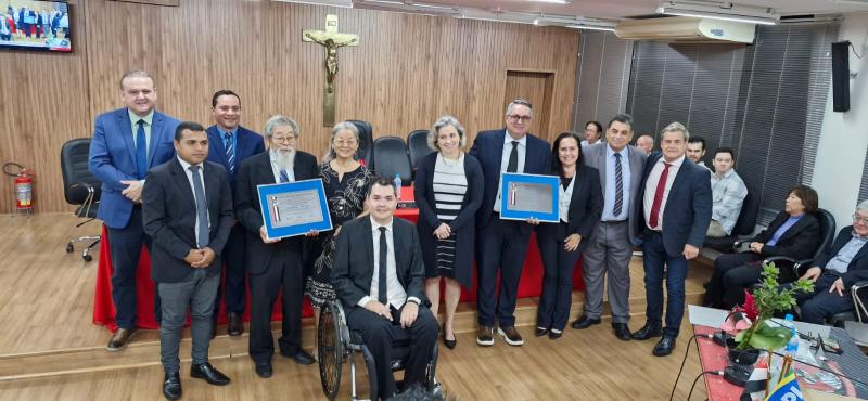Vereadores entregam homenagem para Yukiti Saito: figura querida na comunidade nipo-brasileira
