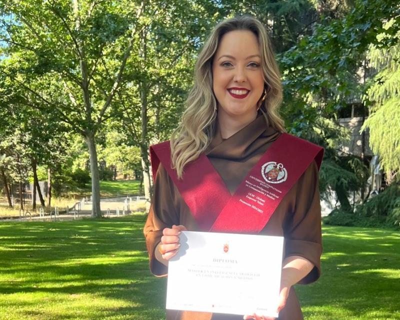 Myrtna Nikolaevna Marangoni Kumov, mestre em Inteligência Artificial pela Universidad Complutense de Madrid