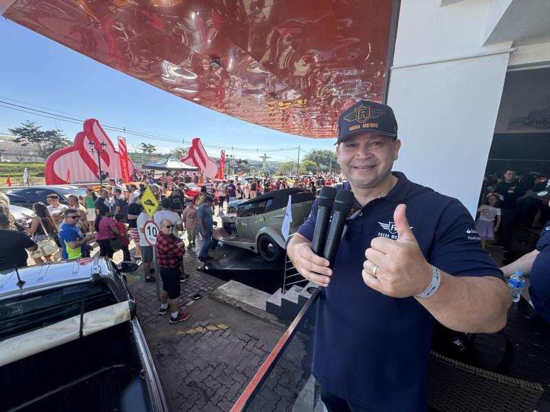 Alessandro Rocha, organizador da segunda edição do Super Carros