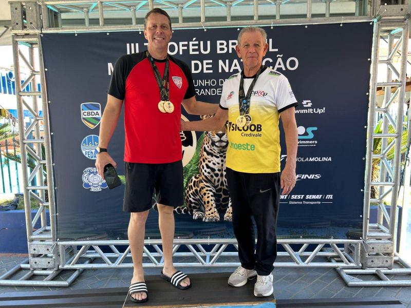 Olavo Paes Siqueira e Francisco José Rocha de Alencar, o Fran, da equipe Apea/Semepp