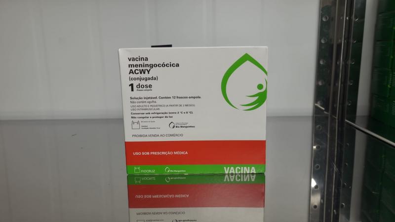 Imunizante ACWY está disponível em todas as salas de vacina de Prudente