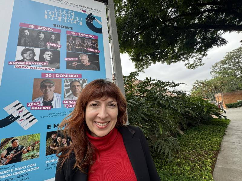  Roberta Assef, programadora cultural do Sesc Thermas: “A ideia é fazer com que o passado e o futuro se encontrem, unindo artistas consolidados e nomes em ascensão”