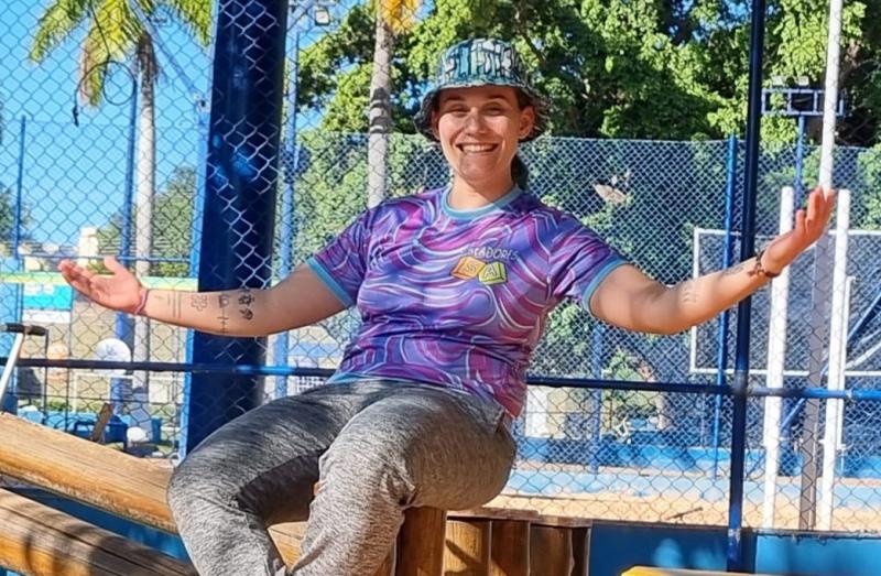 Tia Fusquinha está ansiosa para essa aventura; Jéssica ganhou o apelido carinhoso de Tio Kaka