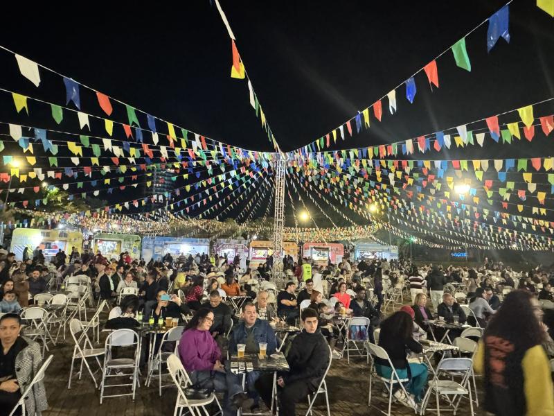 A Vila Julina, até domingo, dia 13 de julho, em prol das entidades filantrópicas da cidade