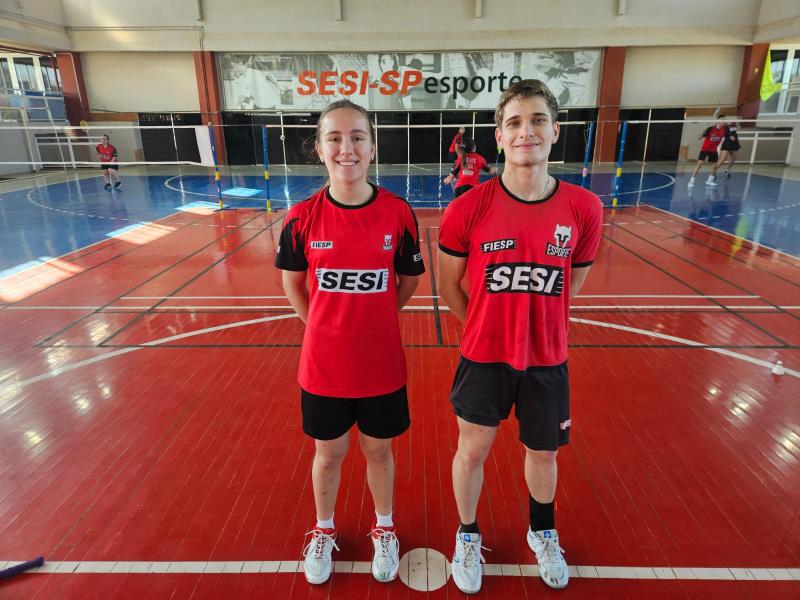 Valentina Bento e Vinicius Orbolato integrarão a Seleção Brasileira