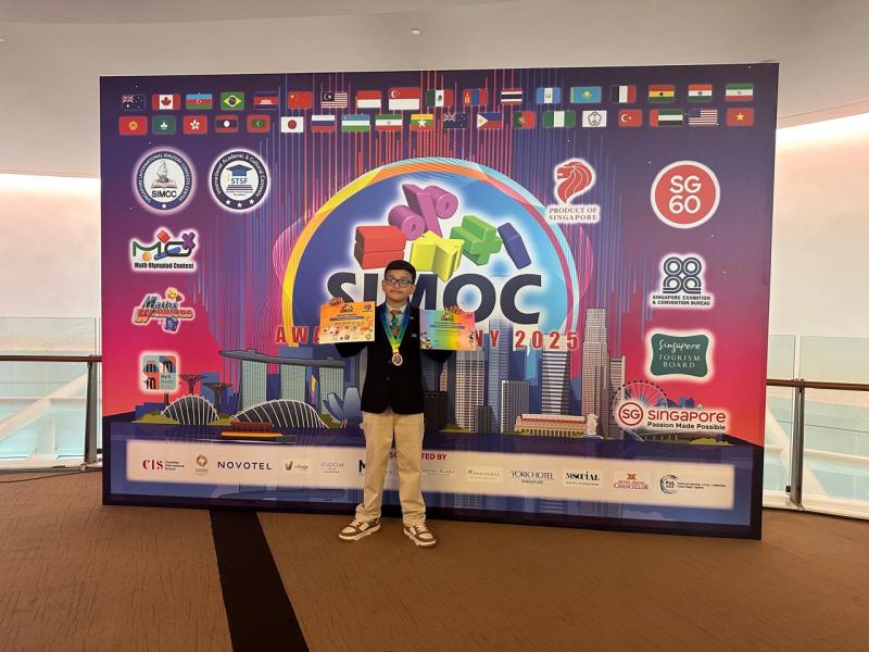 Miguel foi o único representante do oeste paulista na delegação nacional na Simoc, composta por 32 jovens talentos de diversas partes do Brasil