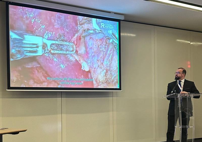 Cirurgião Rafael Mello Fontolan apresenta 3 casos na abertura do SRS Annual Meeting, em Strasbourg: Brasil na vitrine da cirurgia robótica mundial