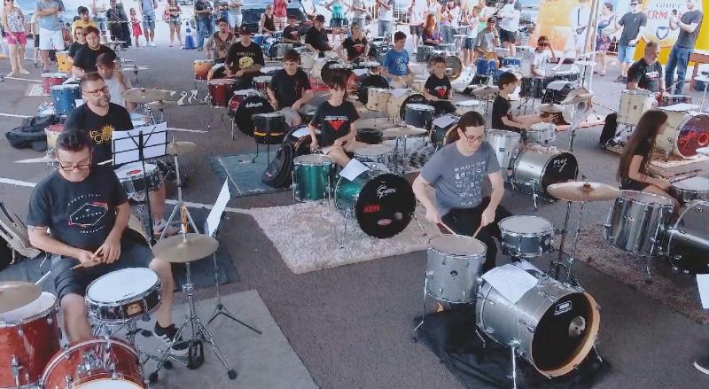 No local estarão mais de 50 bateristas, entre alunos do IBNV, ex-alunos e outros músicos convidados