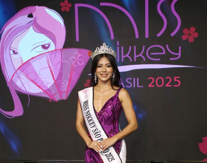 Kaori Teruya, Miss Nikkey São Paulo e 2ª Princesa do Miss Nikkey Brasil 2025