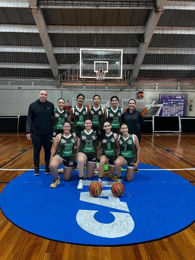 Equipe prudentina na manhã desta sexta, nos jogos de Ourinhos