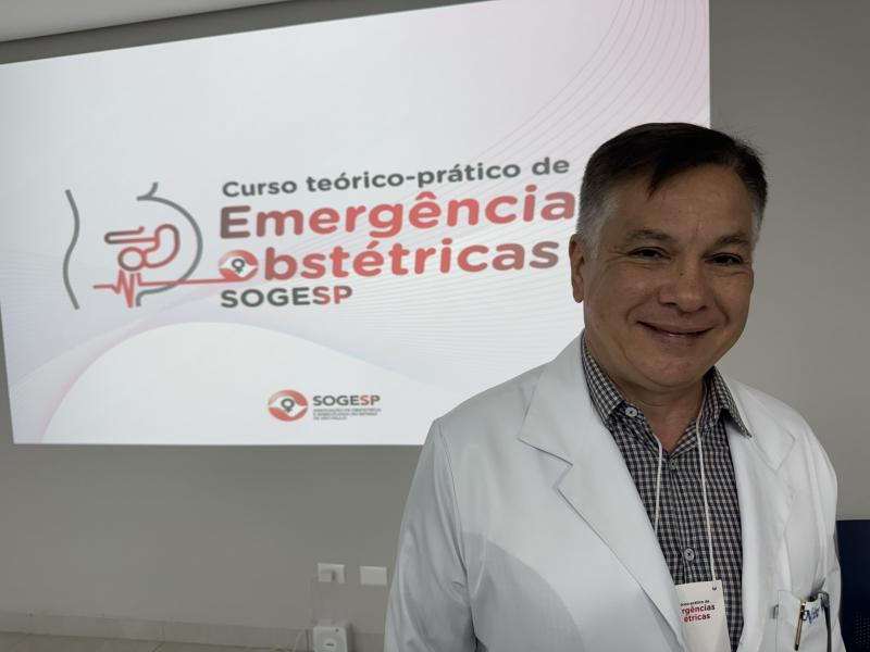 Dr. Neiw Iamada, diretor regional da Sogesp: “Nosso objetivo é capacitar e, com isso, reduzir — ou até zerar — essas mortes evitáveis”