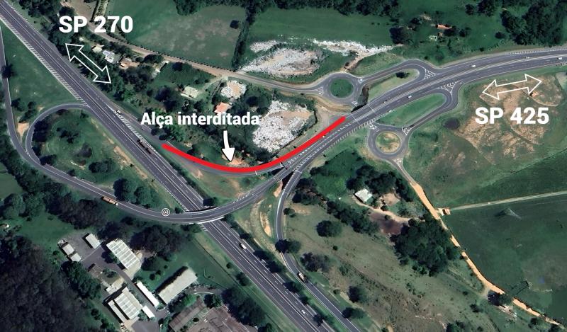 Serviço ocorre nesta quarta com orientação de rota alternativa aos motoristas