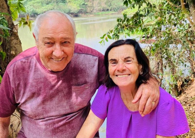 José e Rosa Rubini comemoram Bodas de Platina
