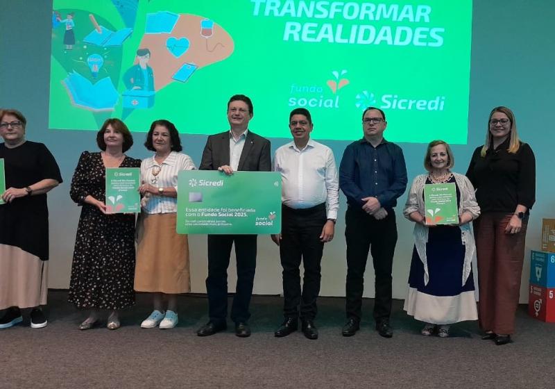Cerimônia foi realizada na Superintendência do Sicredi de Prudente