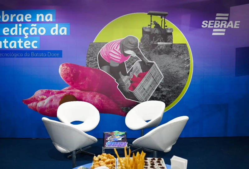 Estande do Sebrae fará parte da estrutura da 6ª Batatec