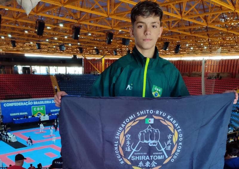 Lucas Patro foi campeão, quarta-feira, em Londrina (PR), e disputará o Pan, em agosto