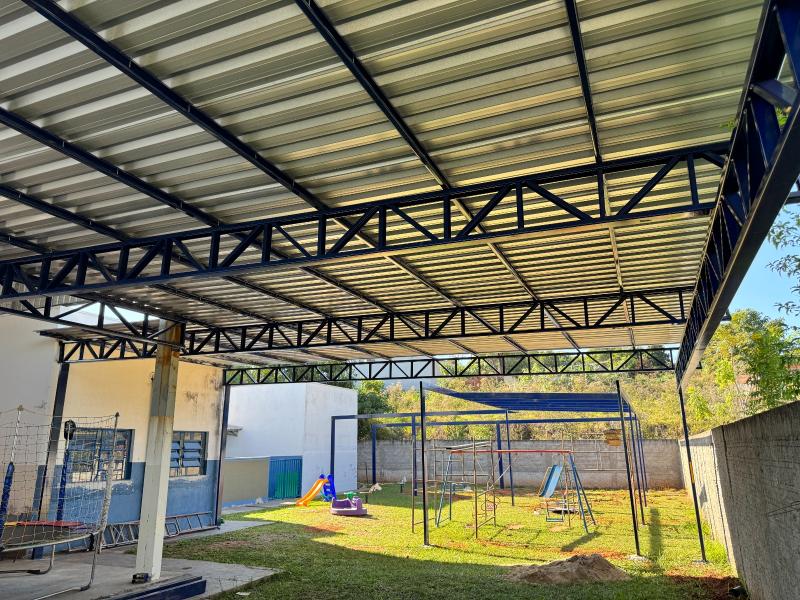 Ampliação do pátio da Emei Maria Luiza