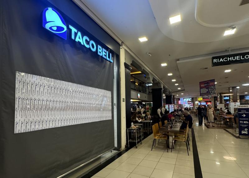 Loja Taco Bell será inaugurada hoje, ao lado do H2, no Prudenshopping