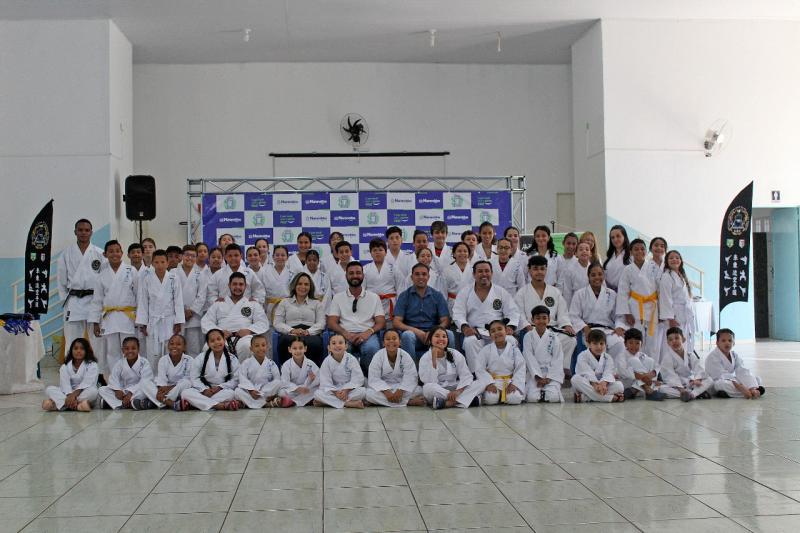No total, 47 atletas foram aprovados e avançaram em graduações