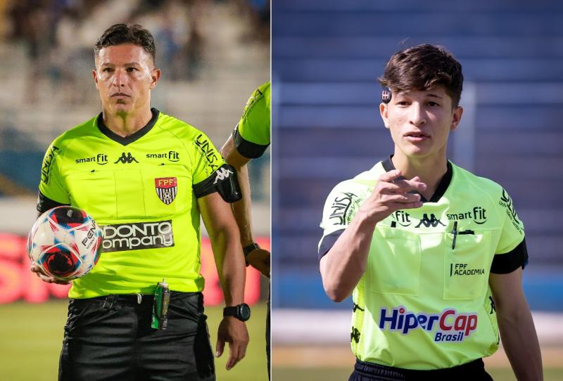 Pai e filho foram escalados para compor a equipe de arbitragem entre Bandeirante e Noroeste pelo Paulista Sub-11 e Sub-12, em Birigui