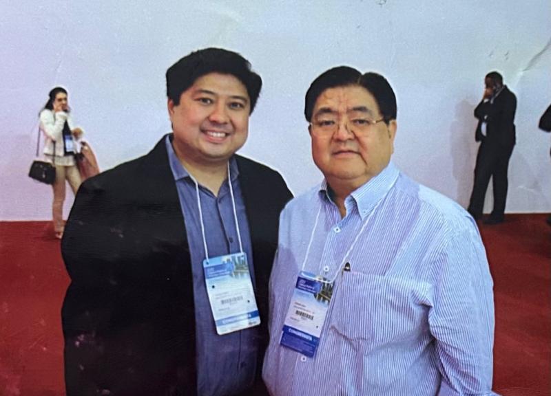 Alvaro e Ademar participam juntos de cursos e congressos no Brasil e no exterior