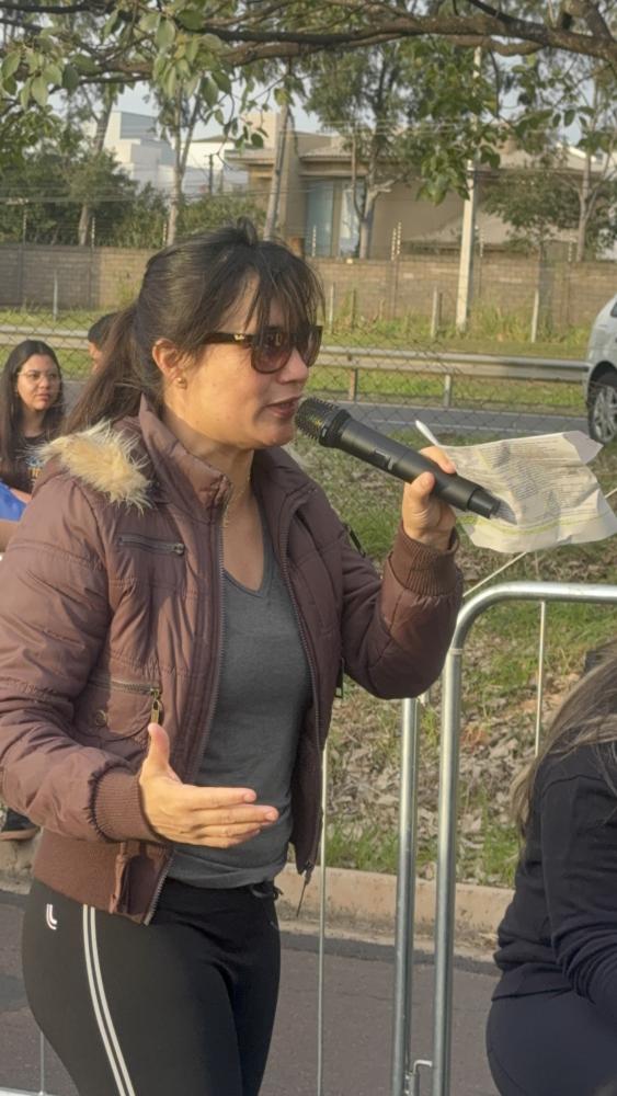 FRANCINE TAVORE CONFIRMA PARTICIPAÇÃO NA CORRIDA ROSA, PROVA EXCLUSIVAMENTE FEMININA, DIA 5 DE OUTBRO. NO PARQUE DO POVO