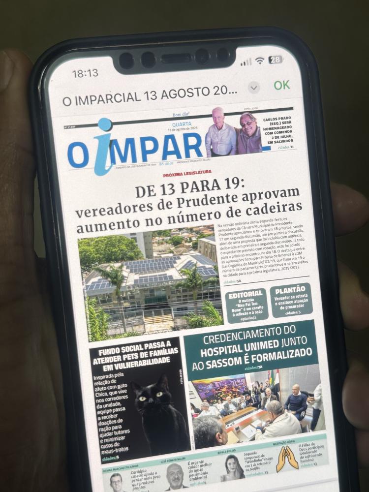 Aplicativo do O Imparcial foi desenvolvido para ser leve e intuitivo