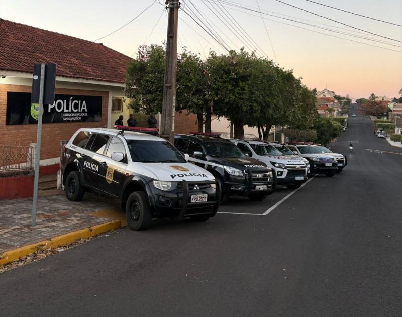 Objetos de interesse para investigações foram apreendidos em ação das polícias Civil e Militar