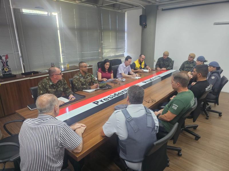 Detalhes sobre o evento foram discutidos hoje em reunião